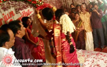 ARJUN SUNITHA Wedding